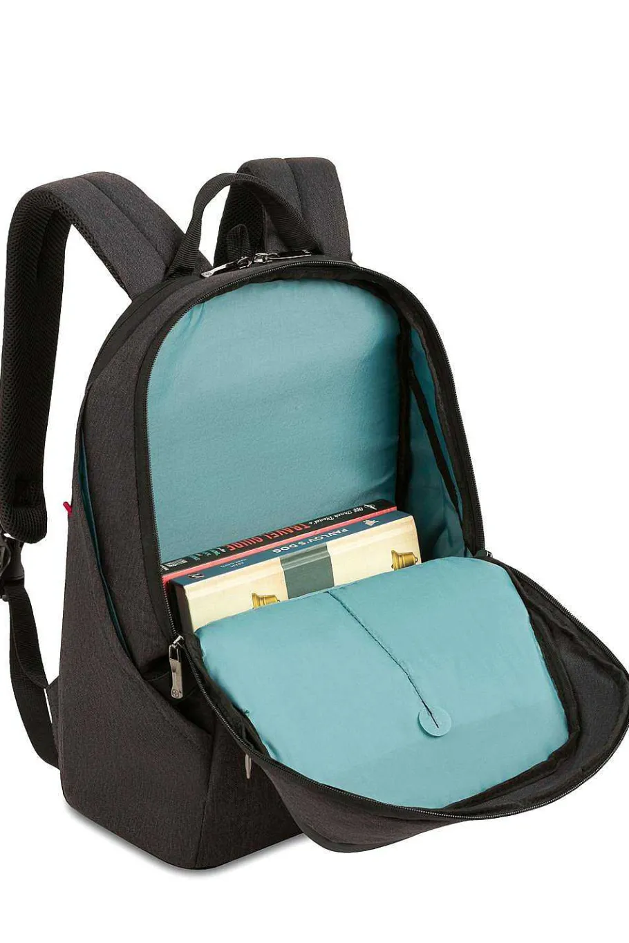 New SWISSGEAR Wenger Mx Light 16" Laptop Backpack - Charcoal Heather