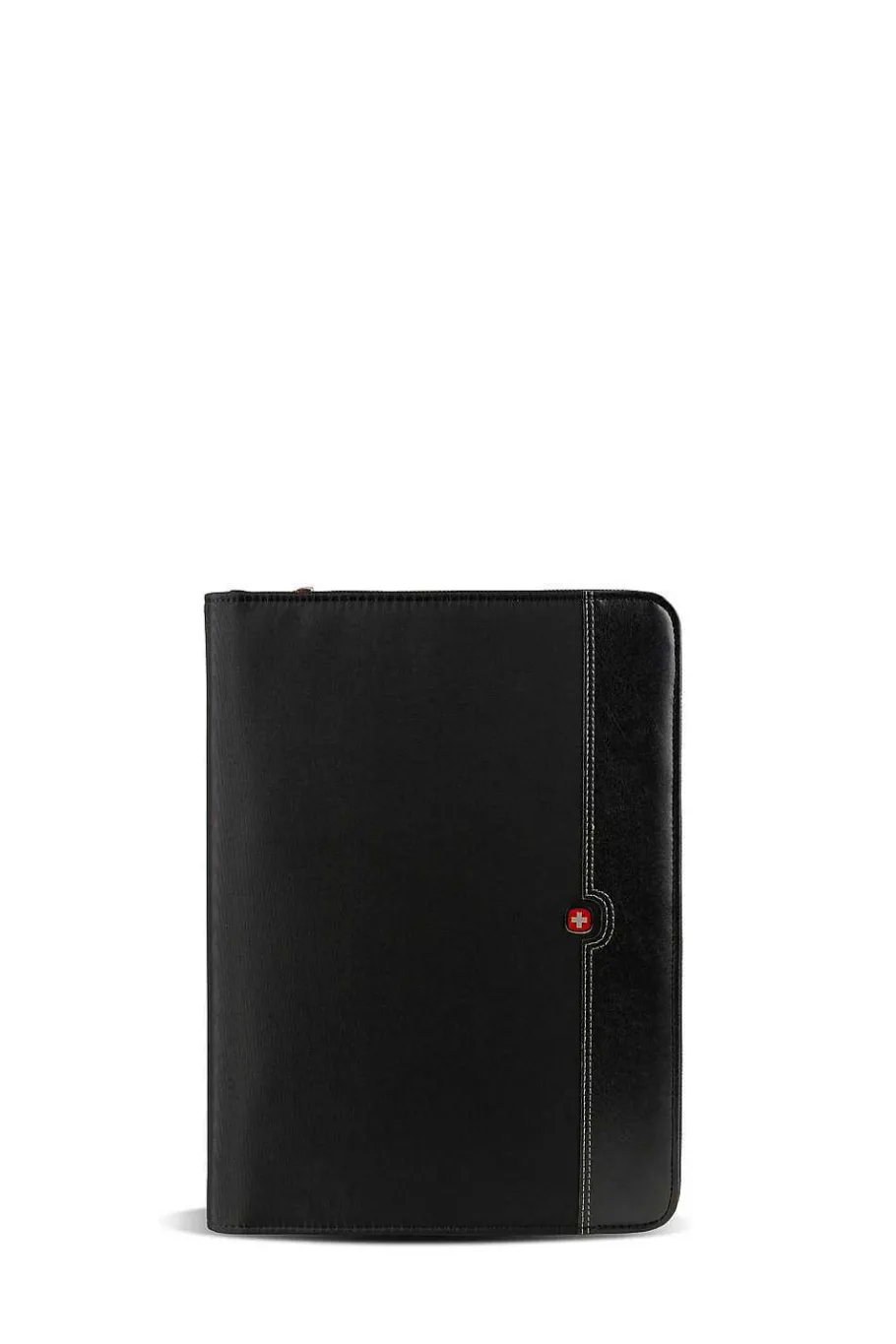 New SWISSGEAR Wenger Objective Zippered Padfolio - Black