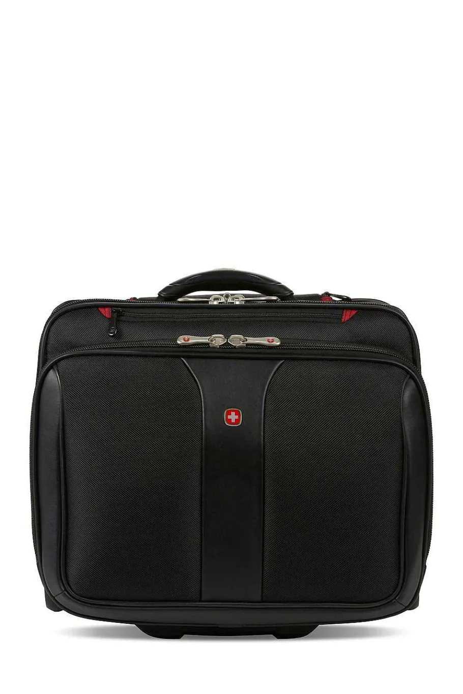 Store SWISSGEAR Wenger Patriot Wheeled Business Case With Removable Laptop Case - Black