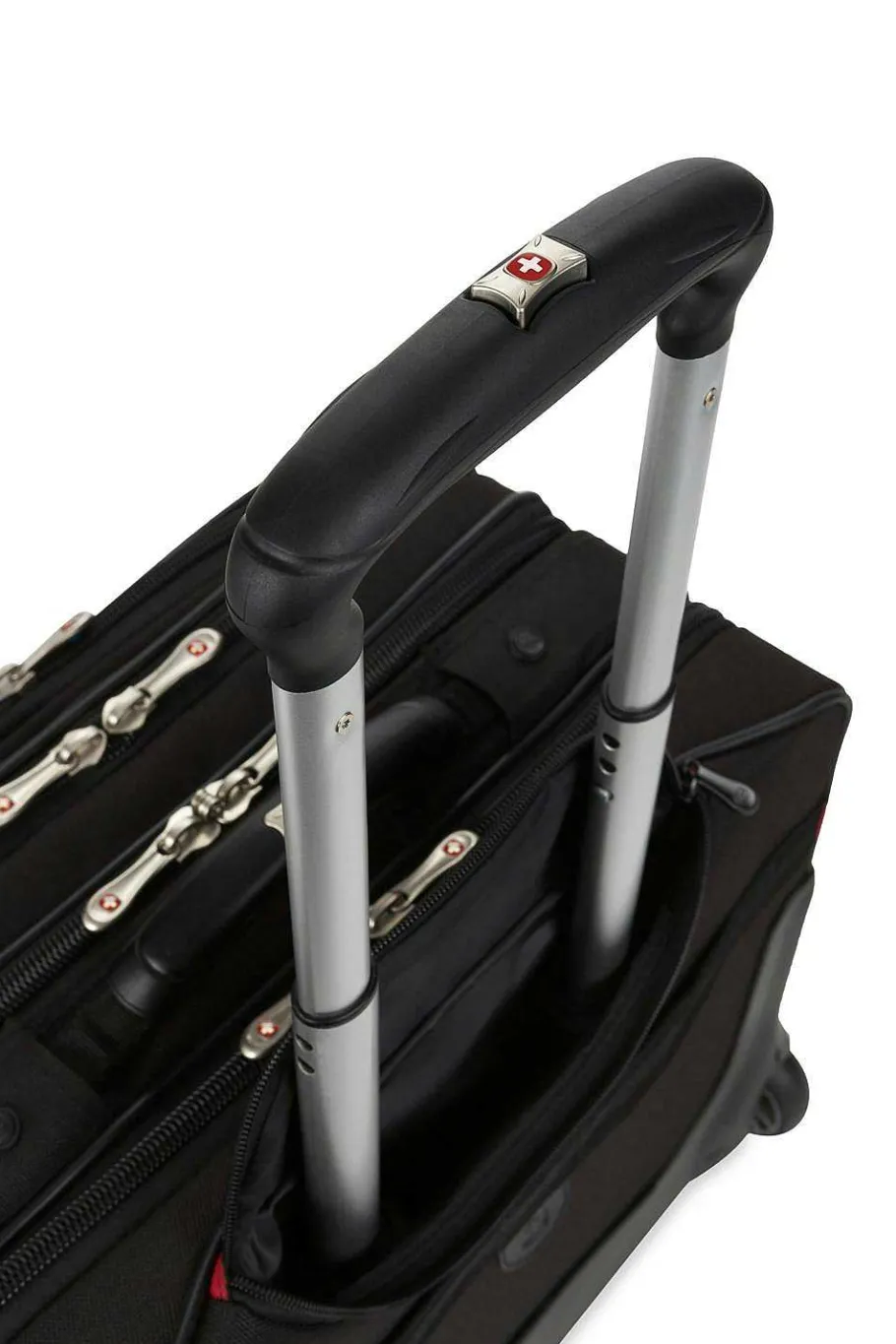Clearance SWISSGEAR Wenger Patriot Wheeled Business Case With Removable Laptop Case - Black