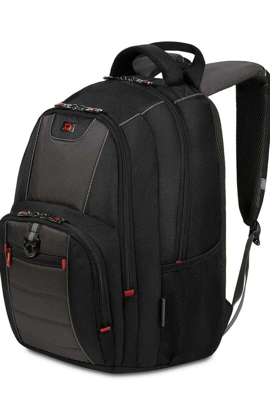 wenger_pillar__inch_laptop_backpack__blackgray_2.webp Fashion SWISSGEAR Wenger Pillar 16 Inch Laptop Backpack - Black/Gray