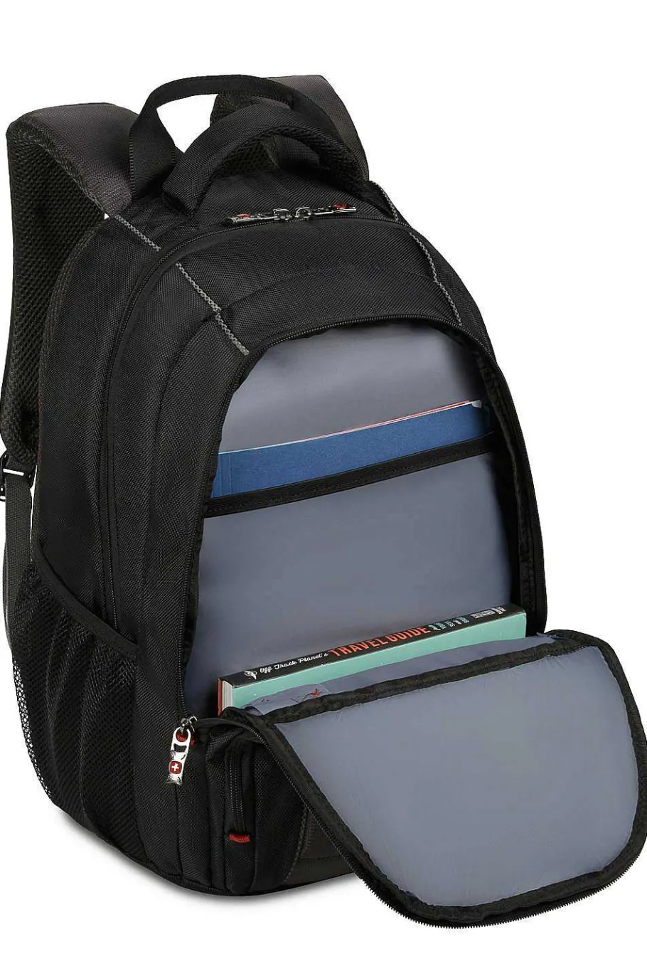 wenger_pillar__inch_laptop_backpack__blackgray_7.webp Fashion SWISSGEAR Wenger Pillar 16 Inch Laptop Backpack - Black/Gray
