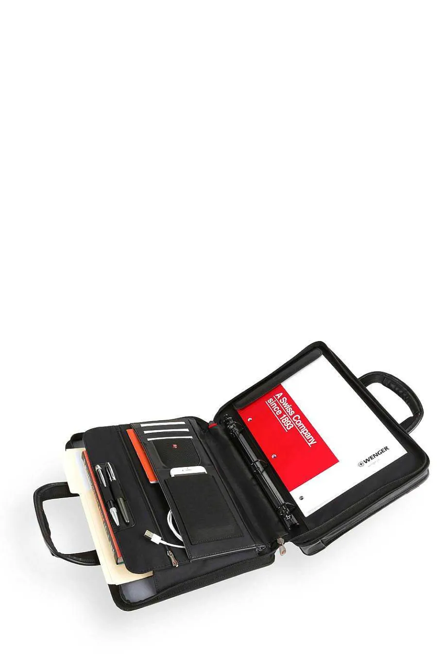 wenger_proxy_zippered_laptop_presentation_padfolio__black_11-1.webp Sale SWISSGEAR Wenger Proxy Zippered Laptop Presentation Padfolio - Black