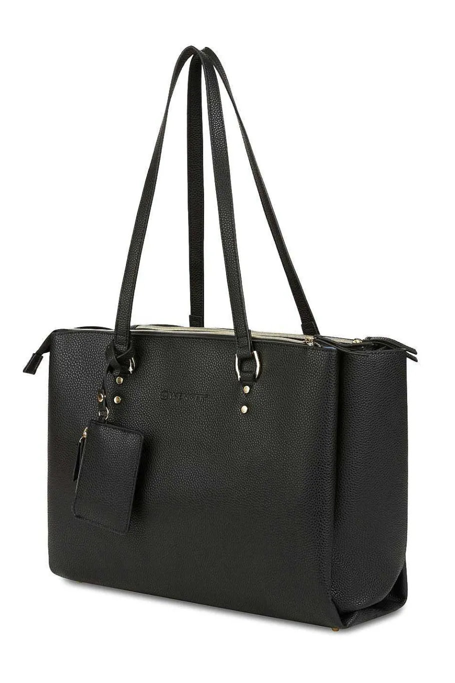 Discount SWISSGEAR Wenger Rosalyn 14 Inch Laptop Tote - Black/Sky Blue