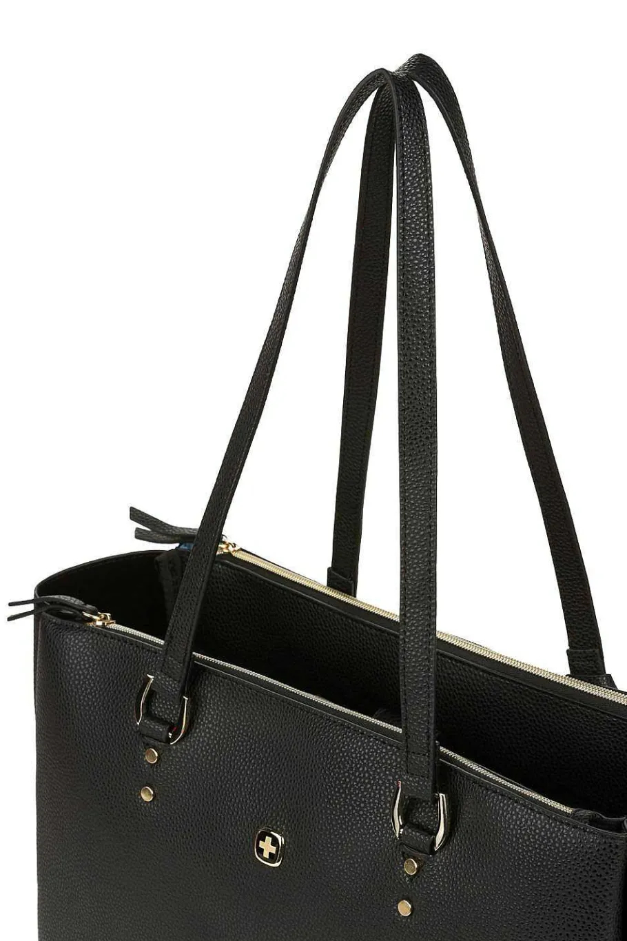wenger_rosalyn__inch_laptop_tote__blacksky_blue_6.webp Hot SWISSGEAR Wenger Rosalyn 14 Inch Laptop Tote - Black/Sky Blue