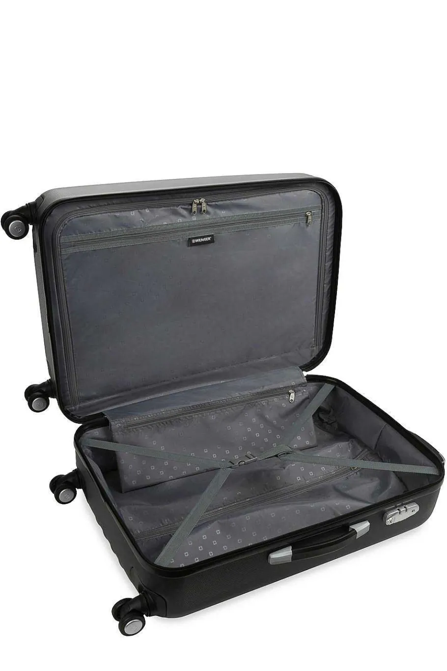 Flash Sale SWISSGEAR Wenger Rove 27 Inch Hardside Spinner Luggage - Black