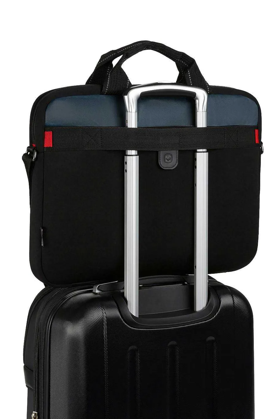 wenger_sherpa__inch_laptop_slimcase__blackblue_3.webp Outlet SWISSGEAR Wenger Sherpa 17 Inch Laptop Slimcase - Black/Blue