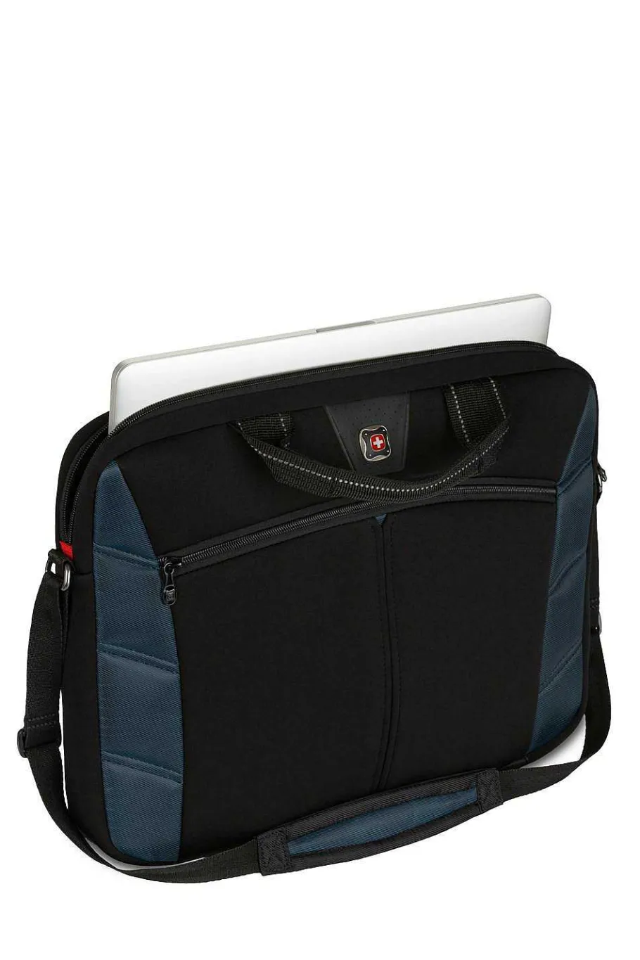 wenger_sherpa__inch_laptop_slimcase__blackblue_6.webp Outlet SWISSGEAR Wenger Sherpa 17 Inch Laptop Slimcase - Black/Blue