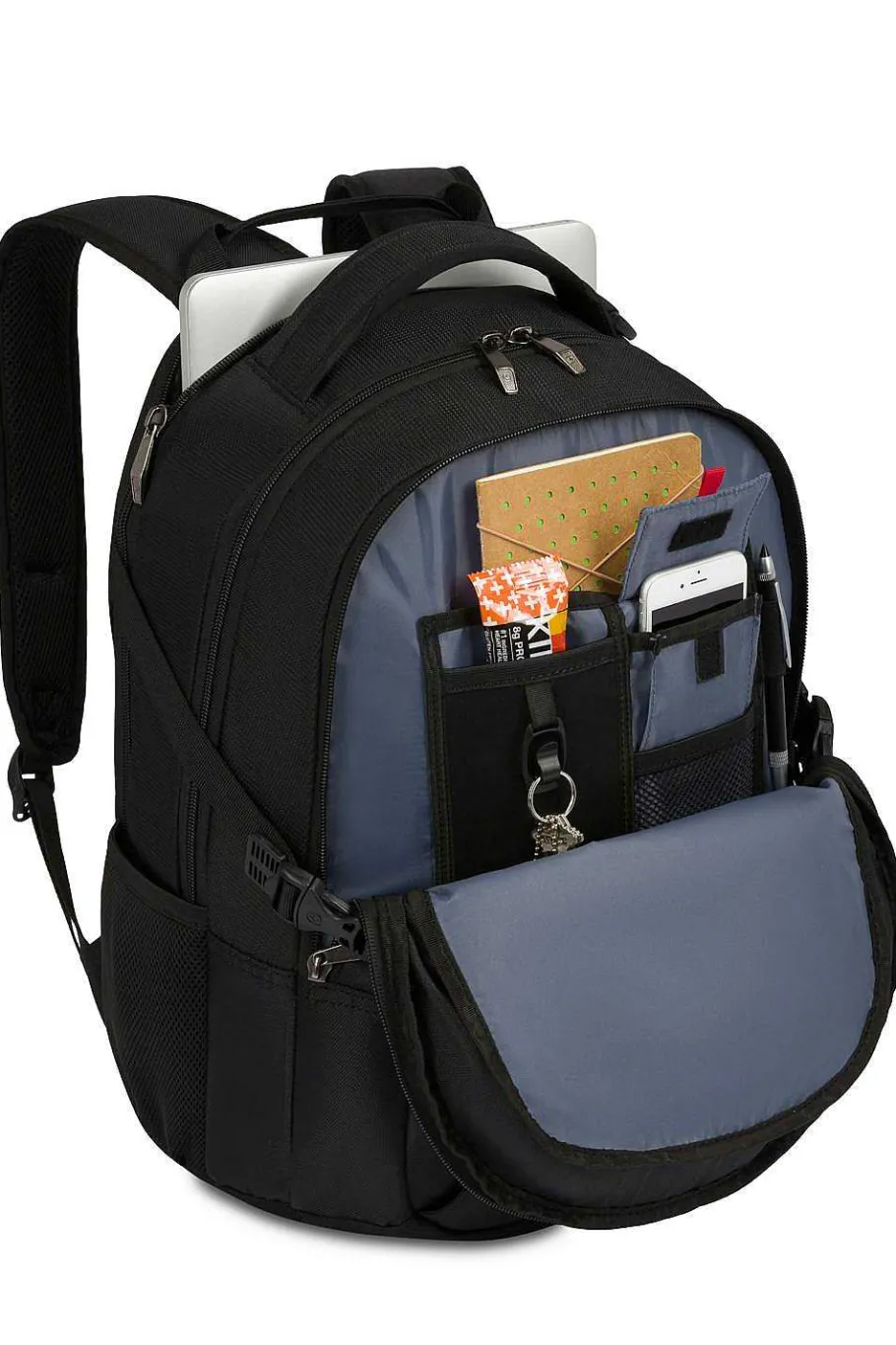 wenger_sidebar__laptop_backpack__black_4.webp Cheap SWISSGEAR Wenger Sidebar 16" Laptop Backpack - Black