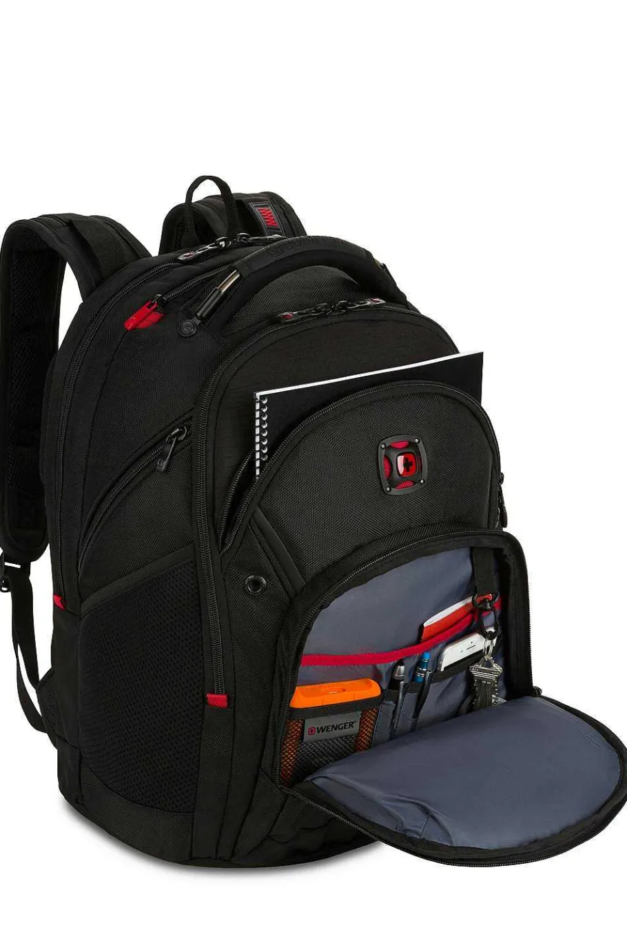wenger_synergy_inch_laptop_backpack_5.webp Best Sale SWISSGEAR Wenger Synergy 16-Inch Laptop Backpack Ballistic Black | Black | Black/Gray | Gray/Black