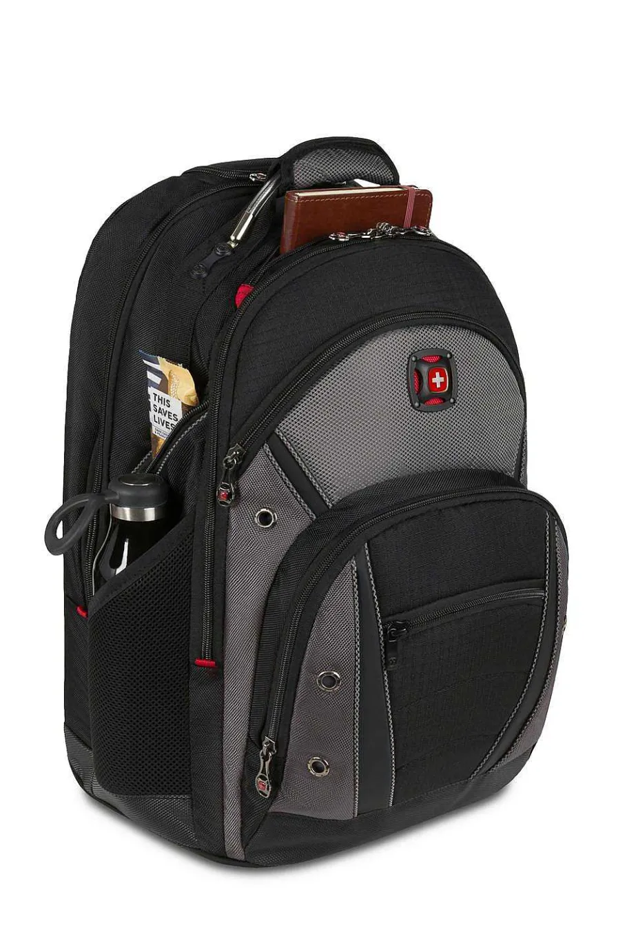 wenger_synergy_wheeled__inch_laptop_backpack__blackgray_2.webp Cheap SWISSGEAR Wenger Synergy Wheeled 16 Inch Laptop Backpack - Black/Gray