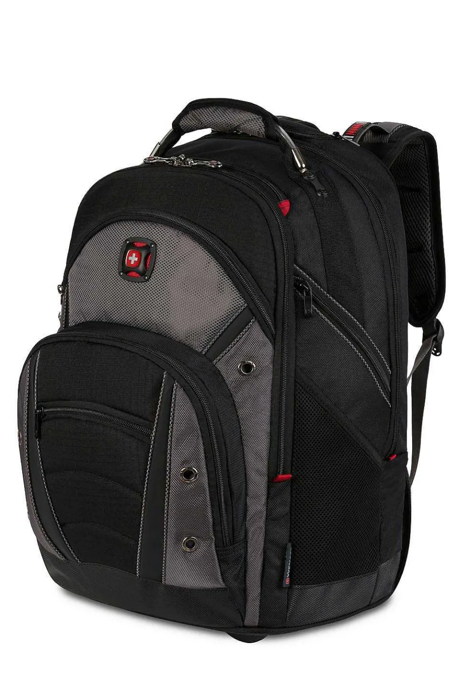 wenger_synergy_wheeled__inch_laptop_backpack__blackgray_8.webp Cheap SWISSGEAR Wenger Synergy Wheeled 16 Inch Laptop Backpack - Black/Gray